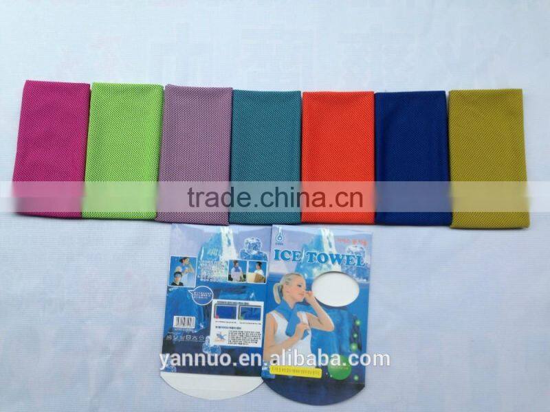 Outdoor Fitness Miracle Microfiber Fabric Sports Towel, Ice Cool Towel