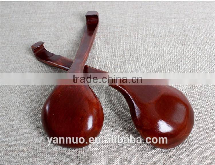 Chinese Wood Soup Spoon For Natural wooden Kitchen Tableware