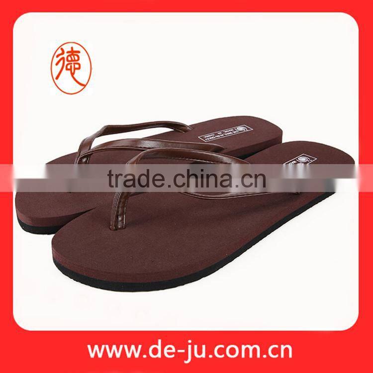 High quality red canvas strap massage flip flop shoes
