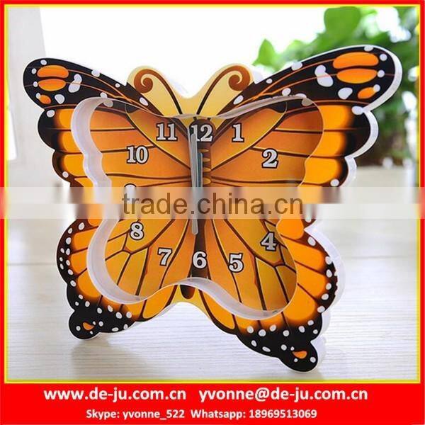 Plastic Square Bear Mantel Clock