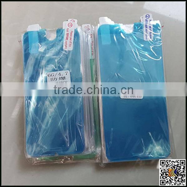 Soft nano screen protect film,new Nano Liquid Screen Protector,anti-explosion for iPhone 6