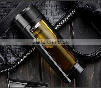 Promotional borosilicate water bottle, custom voss water glass bottle water glass bottle,water bottle glass