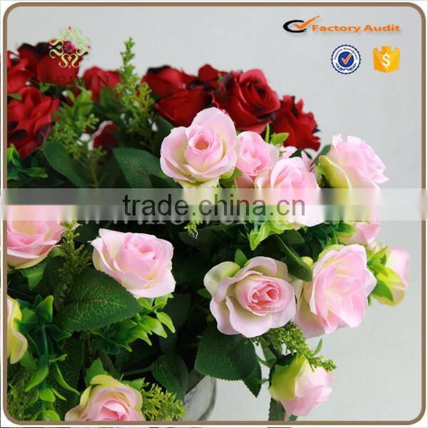 Beautiful wholesale artifical real touch rose flower for wedding home decoration