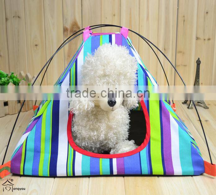 folding beach pet bed tent