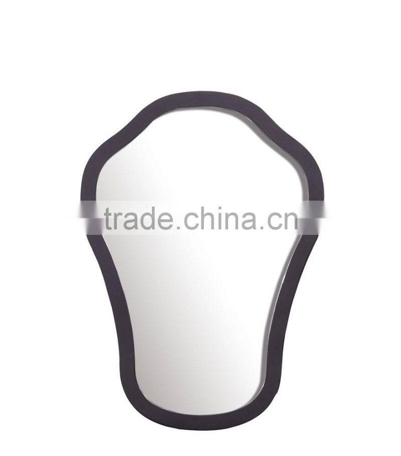 design decorative wall mounted stainless steel mirror