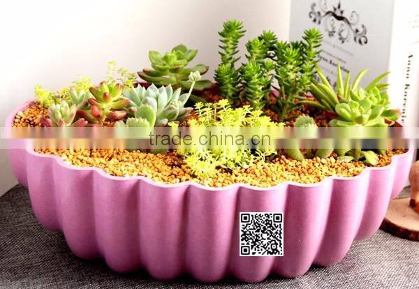 310*100 Biodegradable Colorful Plant Flower Pot Eco Planer