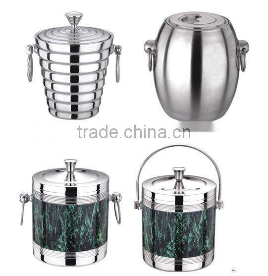 metal cold drinks cooler ice bucket for beer