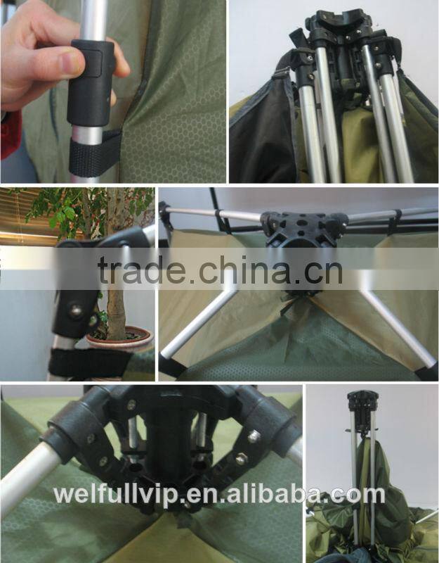 Auto alum pole ripstop camping tent