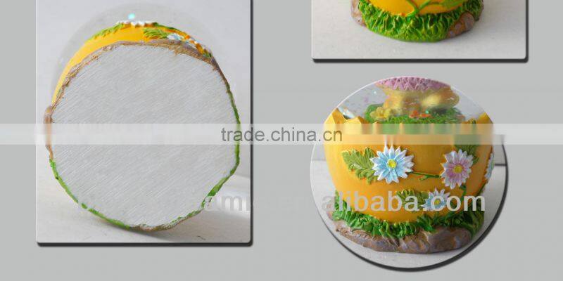 Polyresin custom halloween water globes