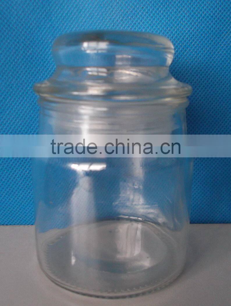 120ml 4oz popular glass candle jar with lid