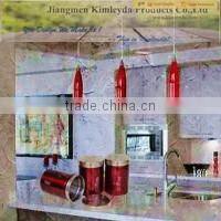 Stainless steel lid tea sugar coffee canister set of 3