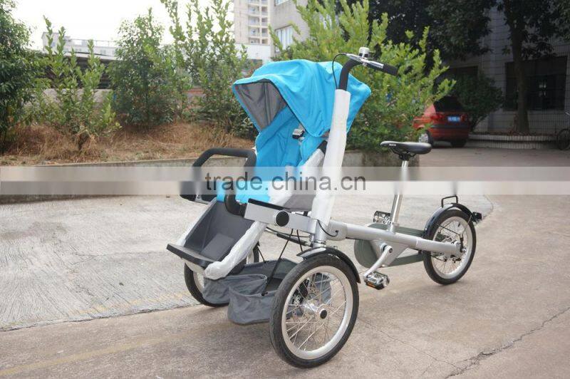 stroller bike with safety harness