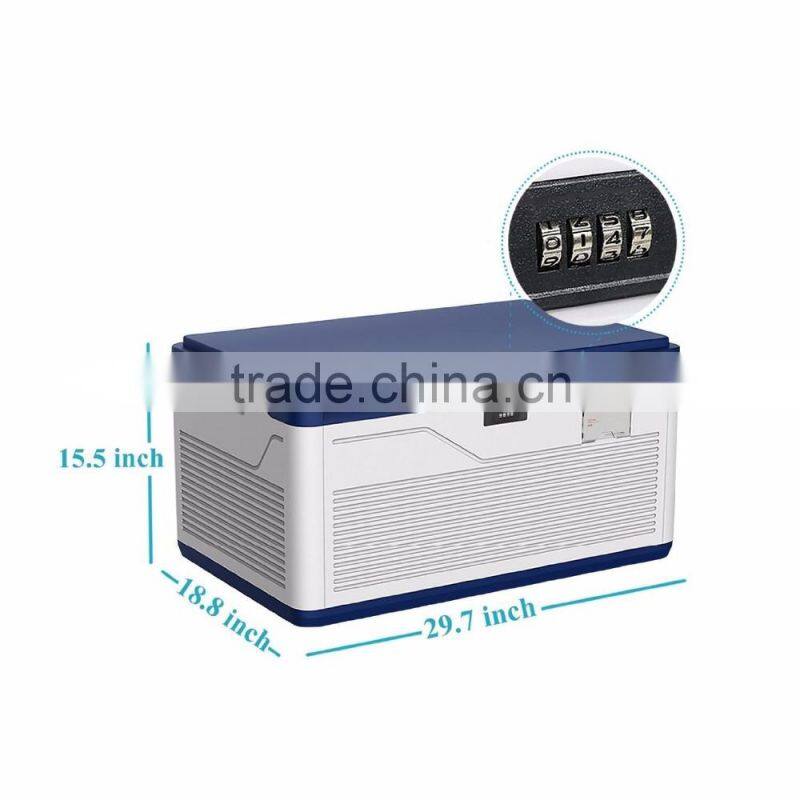 2017 household firm and durable storage box plastic with security lock