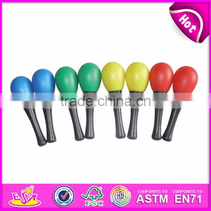 Custom mini maracas toy percussion set for kids W07I075