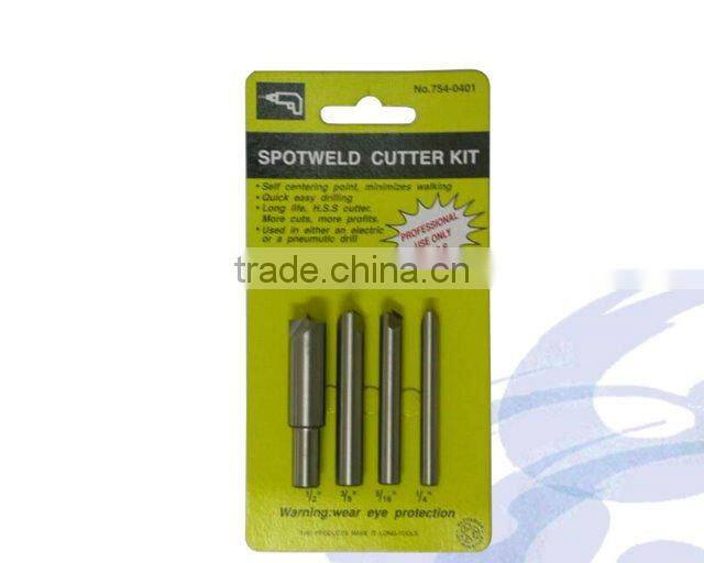 Made In Taiwan 4PC HSS Spotweld Cutter for Power Tools