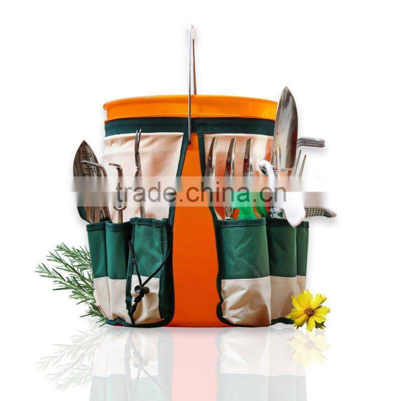 2015 Hot Sale High Quality Canvas Garden Tools Organizer