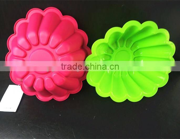 10134 flower Shape Silicone Cake Mold