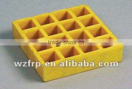 FRP antislip concave grating