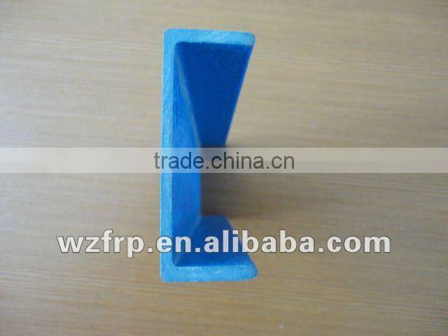 FRP GRP High Strength Pultruded Channel for Ladder Railing