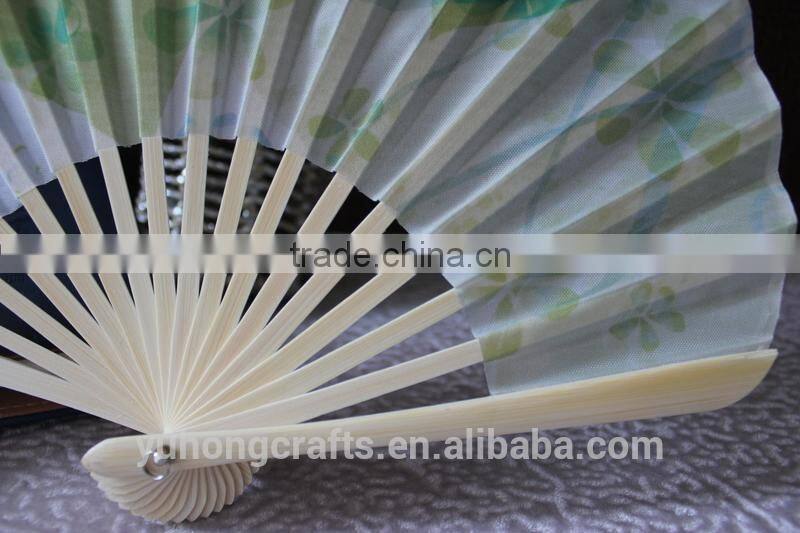 Promotional bamboo fans for wedding