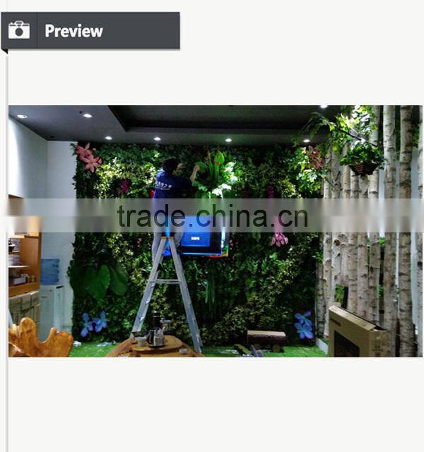 Artificial green wall Artificial vertical garden Artificial plant wall indoor and outdoor wall decoration