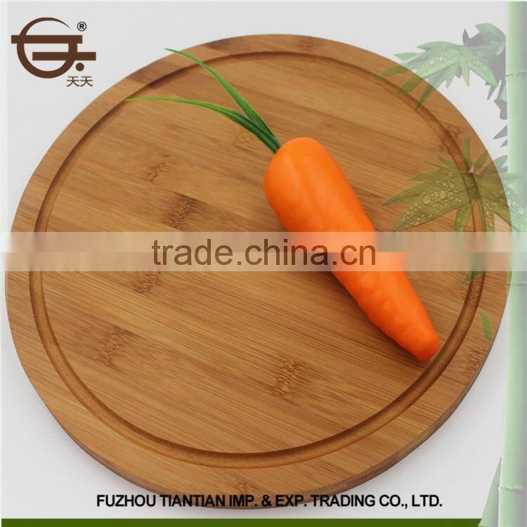 Cheap Eco-friendly round chopping board wood