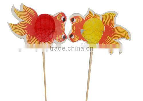 10cm long hanbuger decoration flag toothpicks