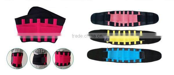 2016 shuoyang hot selling back pain relief waist trainer , waist trimmer , lower back support belt