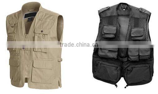 Custom Design photographer vest jacket in vests&waistcoats