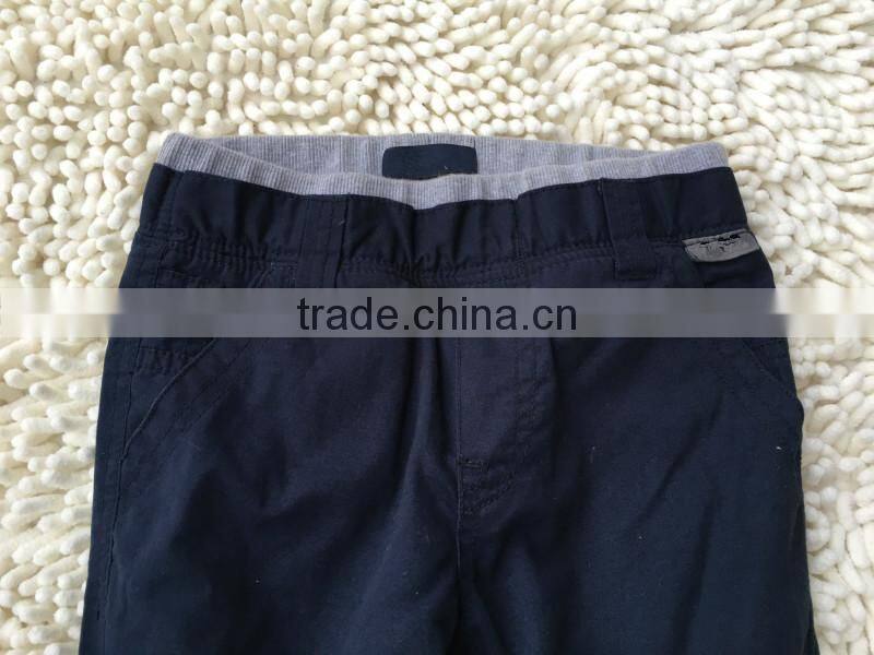 Good quality casual kids fashion design pants clothing stocklots