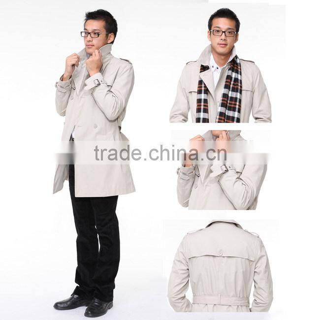 2014 casual style good selling modern design coat men
