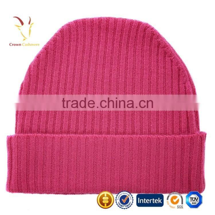 Classic Cashmere Slouch Beanie Cashmere Knit Cap Hat Sale