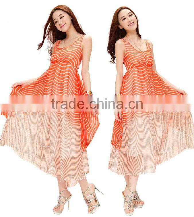 Latest Bohenmia Pleated Maxi Long Summer Dresses