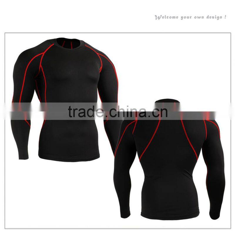 Mens Compression Good Elasticity 2017 Hot Sale Short Sleeve Cycling Jersey