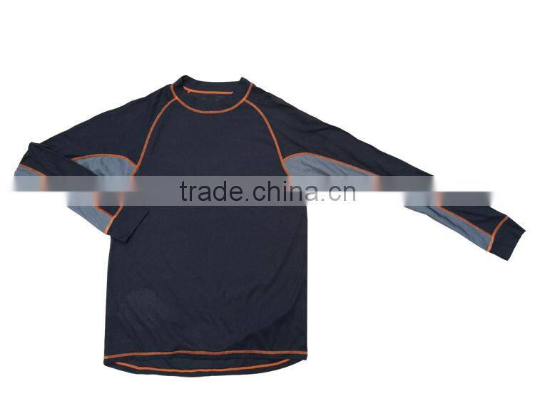 Black polyester cloth men underwear