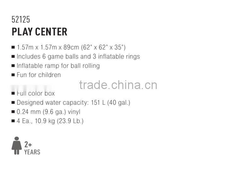 Bestway 1.57 m x 1.57 m x 89 cm Ball Play Pool