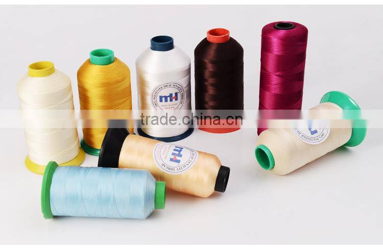 100% Polyester filament High Tenacity Sewing Thread