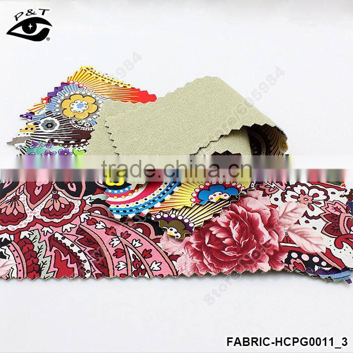 Synthetic Leather PU leather with artificial cotton fabric for clothing shoes bags