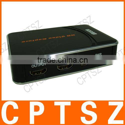 HDMI Game Capture 1080P HD Video Capture Recorder Box for XBOX One / 360/PS3/WII U with Professional Edit Software