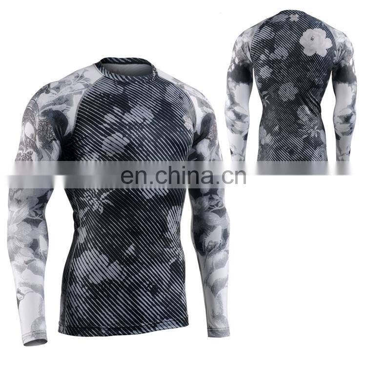 cheap custom high quality padded rash guard