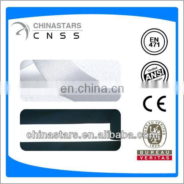 silver elastic reflective fabric