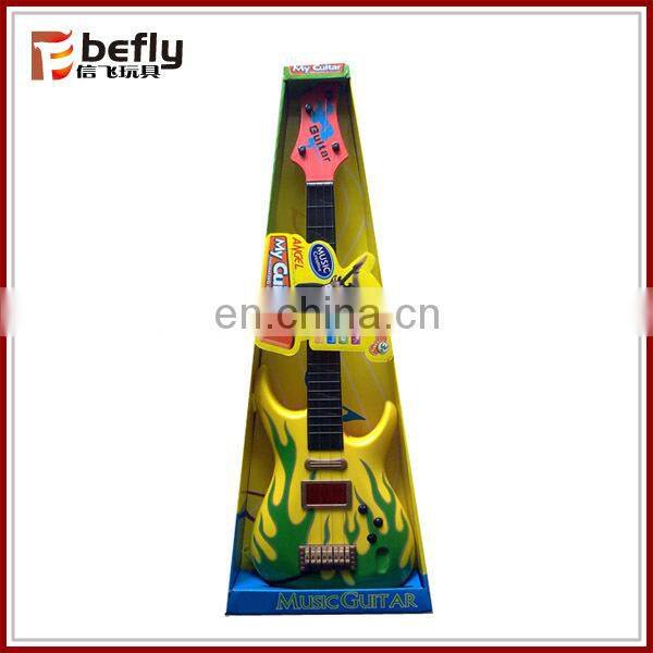 Children plastic toys musical guitar