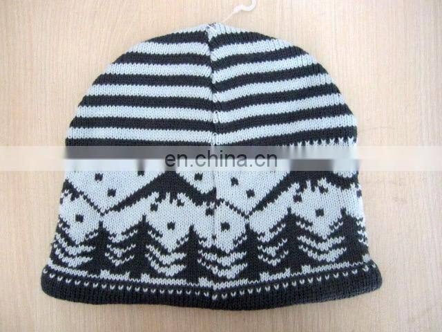 custom 100% acrylic beanie hat