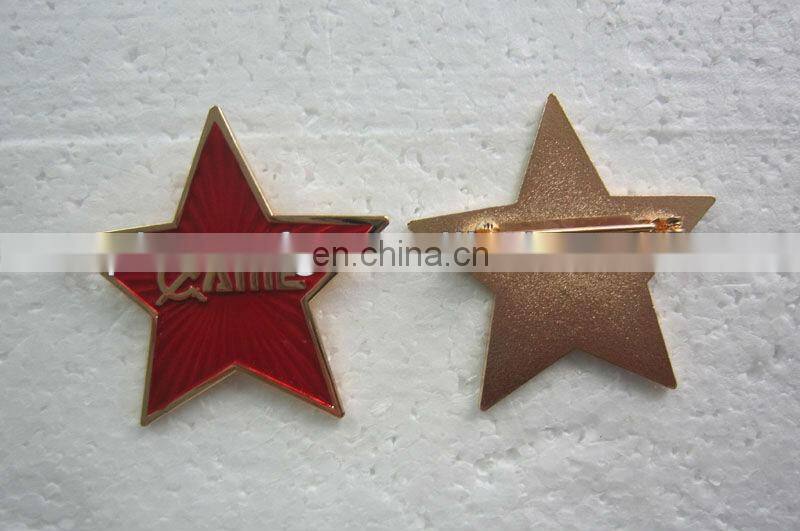 soft enamel iron pin badge