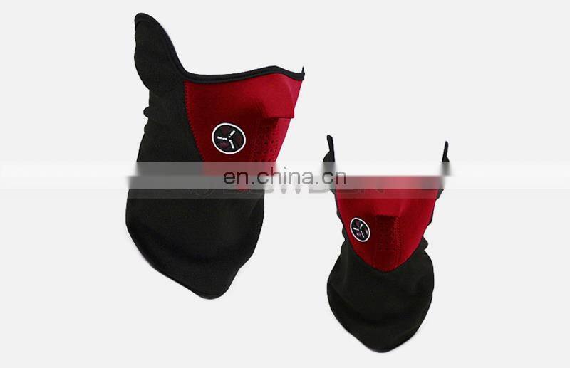 Lightweight 3 Colors Riding Bicycle Neoprene Face Ski Mask