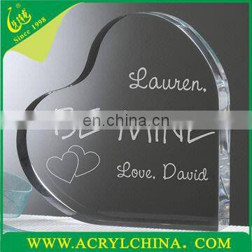 Wholesale Heart Shaped Acrylic Wedding Decorations Celebration Decoration