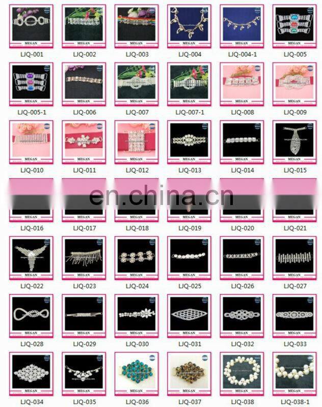 jewelry rhinestone connector for swimwear suit