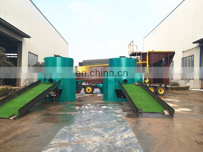 SINOLINKING Long Time Hot Sale Mobile Alluvial Gold Trommel Washing Plant