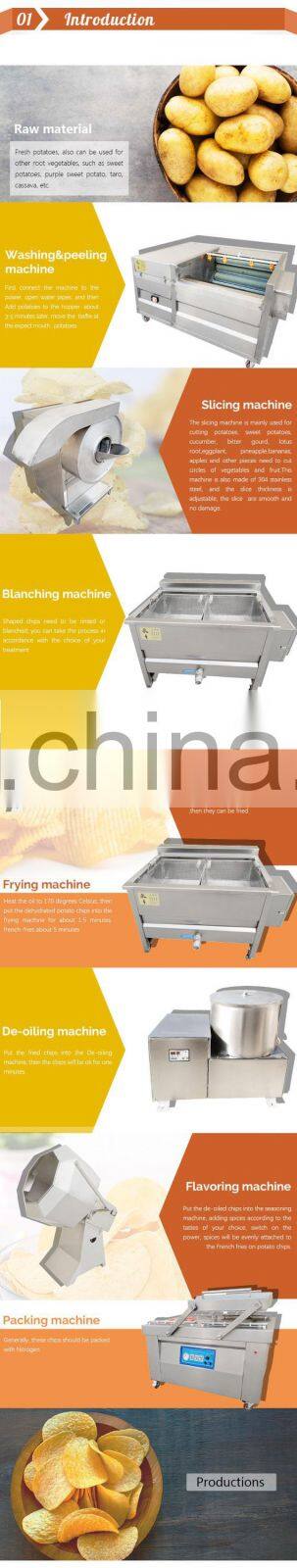 compound potato chips production line line potato chips for factory