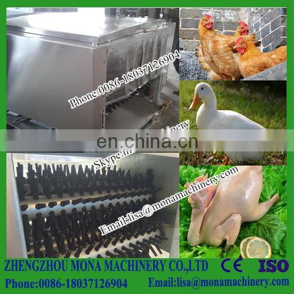 Poultry scalding & plucking combined machine